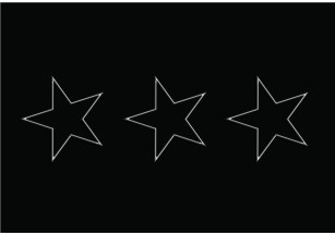 BLACK STAR - Designmåtte i klassisk design | Skriver Collection