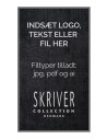 LOGOMÅTTE | MÅTTE MED TRYK | SKRIVER COLLECTION